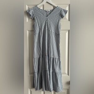 Hatch By The Nines Maternity Blue Midi Dress